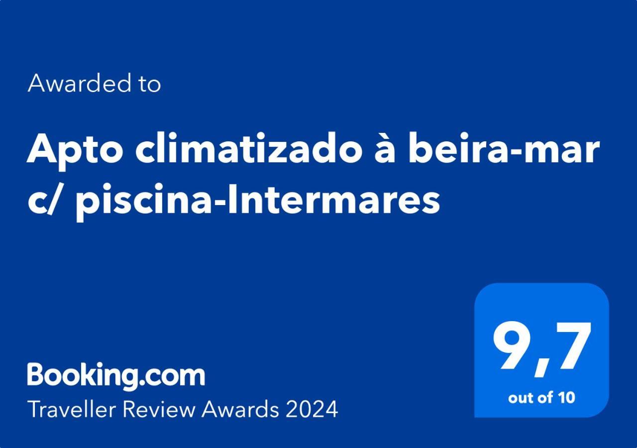 Apto Climatizado A Beira-Mar C/ Piscina-Intermares Cabedelo Exteriör bild